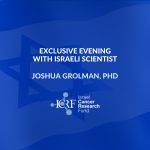 Exclusive Evening with Israeli Scientist Joshua Grolman, PhD - logo